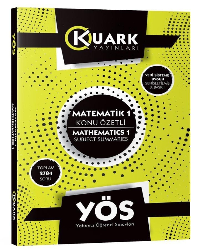 Resim KUARK YAYINLARI TR-YÖS MATEMATİK-1 KONU ÖZETLİ