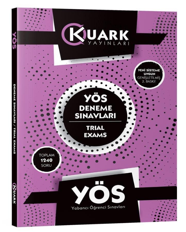 Resim KUARK YAYINLARI TR-YÖS DENEME SINAVLARI