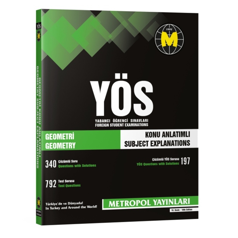 Resim METROPOL YAYINLARI TR-YÖS GEOMETRİ (KONU ANLATIMLI – ÖRNEK ÇÖZÜMLÜ)