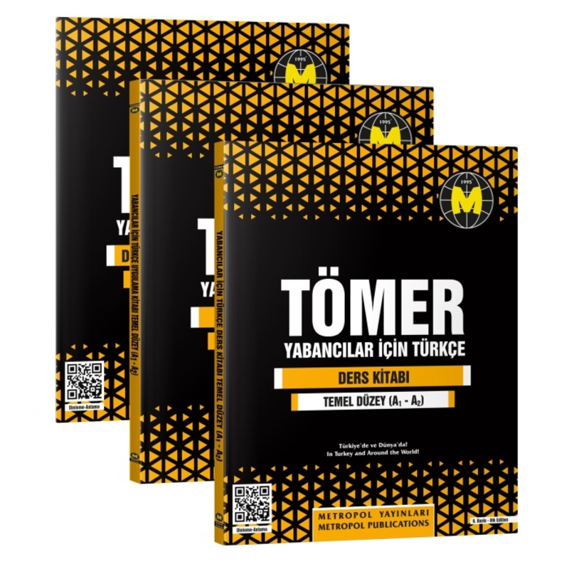 Resim TÖMER-YABANCILAR İÇİN TÜRKÇE ÖĞRETİM SETİ (A1-A2) TEMEL DÜZEY