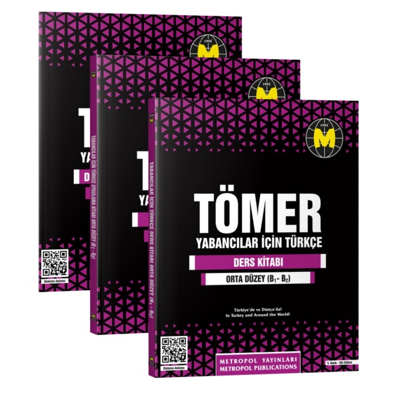 Resim TÖMER-YABANCILAR İÇİN TÜRKÇE ÖĞRETİM SETİ (B1-B2) ORTA DÜZEY